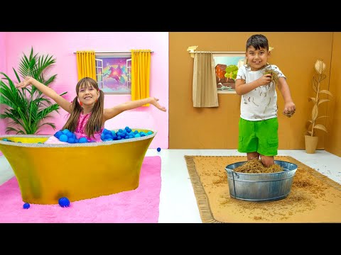 Видео: Творческое картонное школьное приключение