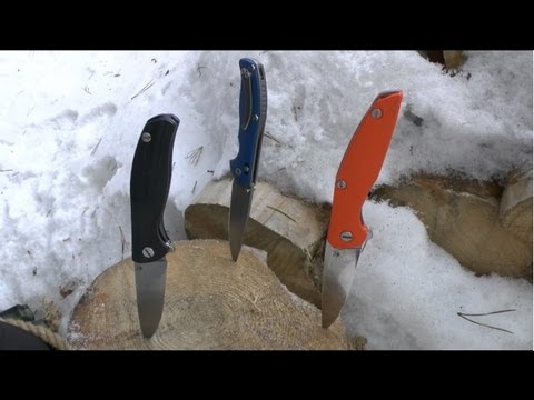Видео: Широгоров 111, Табарган, Флиппер F3. Сравнение рукоятей.