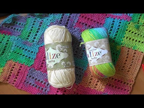 Видео: Обзор пряжи Alize Bella