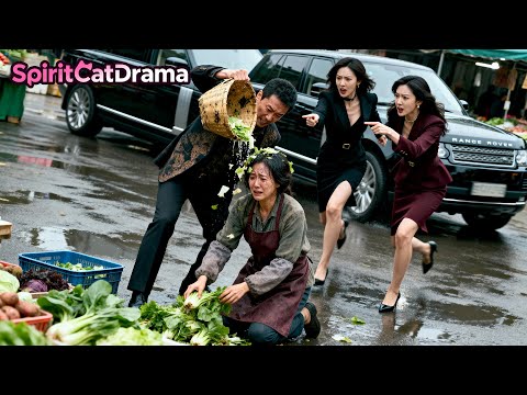 Видео: Злой муж привёл любовницу унизить жену-продавщицу овощей! Но три невестки из богатых семей пришли за