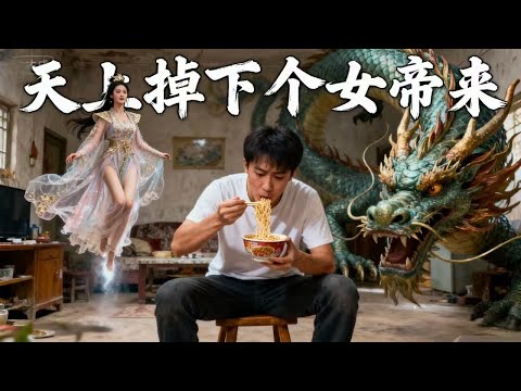 Видео: Бедняк ел лапшу — появилась императрица! Бросила золото и вышла за него!