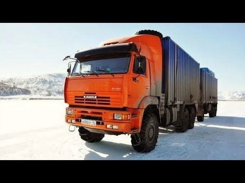 Видео: суровый дальнобой севера