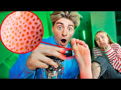 Видео: СМОТРЮ НА ВСЕ ПОД МИКРОСКОПОМ ЧЕЛЛЕНДЖ