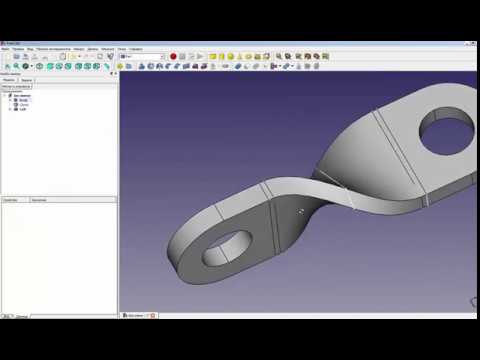 Видео: FreCad Деталь