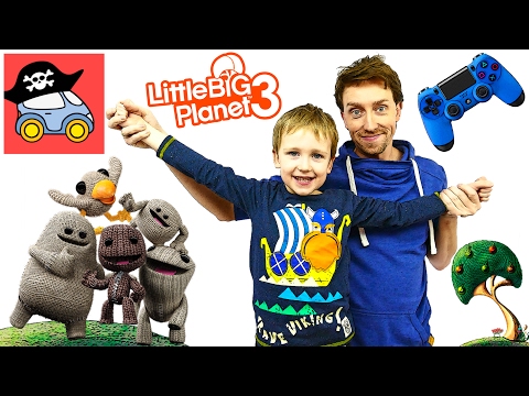 Видео: 🎮 КУПИЛИ ПРИСТАВКУ Плейстейшен 4 LITTLE BIG PLANET 3 прохождение играем на PS4 Жестянка