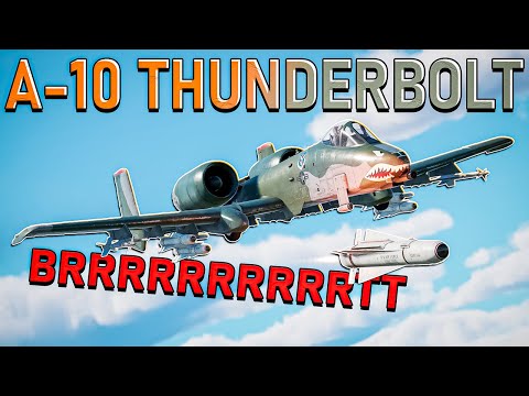Видео: War Thunder - A-10 Thunderbolt. Как играется в РАНДОМЕ?