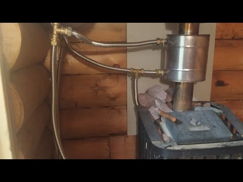 Видео: Как нагреть воду в бане в два раза быстрее.