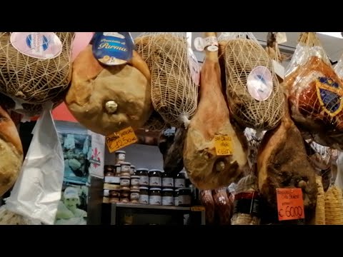 Видео: Италия,Флоренция! Центральный рынок,Mercato Centrale
