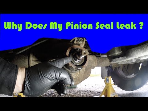 Видео: Почему протекает сальник шестерни?