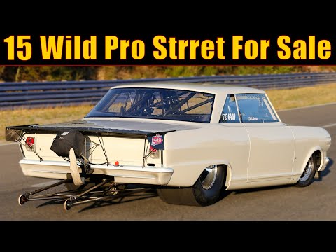 Видео: 15 безумных профессиональных уличных машин на продажу — дикие маслкары и хот-роды