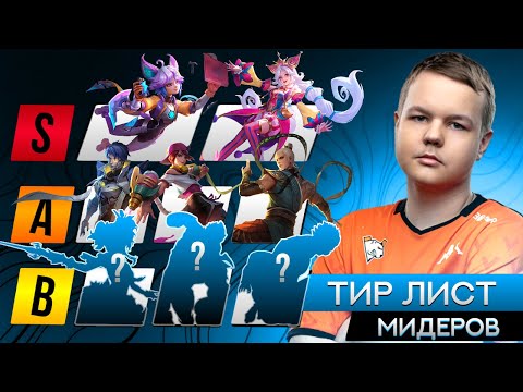 Видео: ЛУЧШИЙ ТИР ЛИСТ НА МИД ОТ ПРО-ИГРОКА BOBER В MOBILE LEGENDS