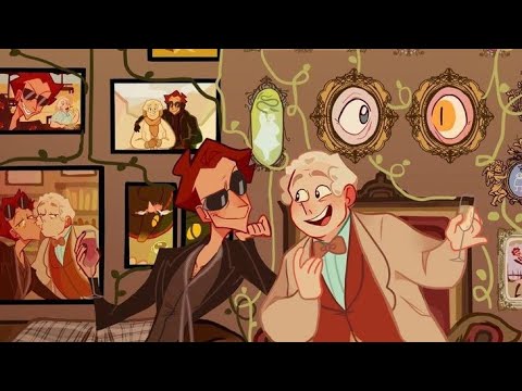 Видео: "Благие знамения" комиксы