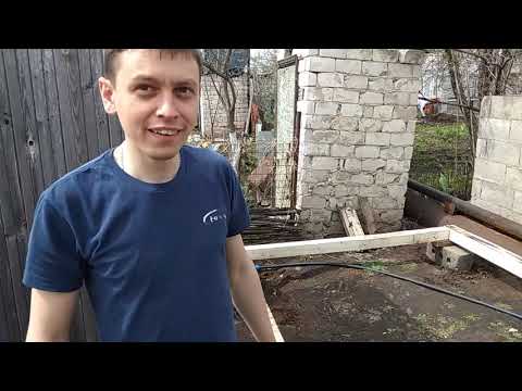 Видео: Курятник 2х2 из подручных материалов часть 1