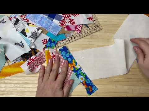 Видео: Лоскутки в дело!  Шьем из обрезков и остатков.