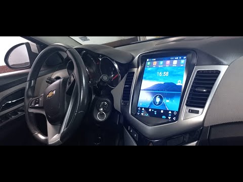 Видео: Chevrolet Cruze 2011 Установка Android мультимедиа Tesla Style