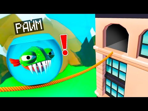 Видео: ✅ РАЙМ СТАЛ ПИРАНЬЕЙ И ПЫТАЕТСЯ ПОПАСТЬ В МОРЕ! ( I am Fish )