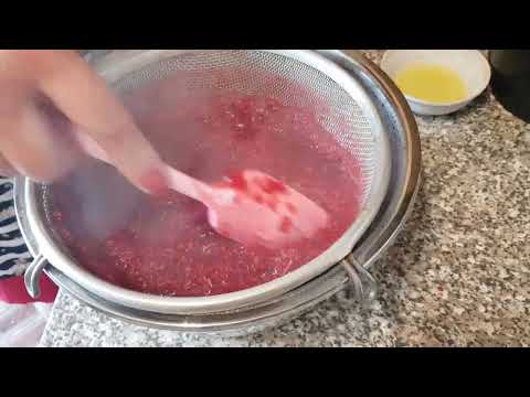 Видео: Малиновое Желе Рубинового Цвета. Быстро!