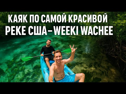 Видео: Каяк по самой красивой реке США — Weeki Wachee