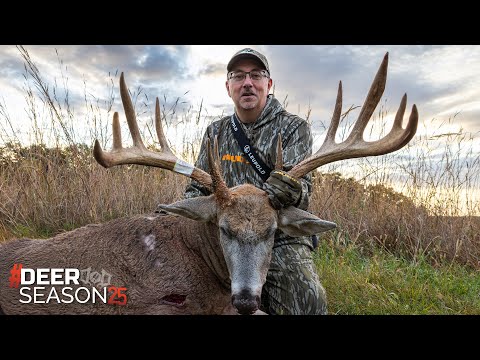 Видео: Марк Друри охотится на 9,5-летнюю легенду Айовы | Сезон охоты на оленей, 25