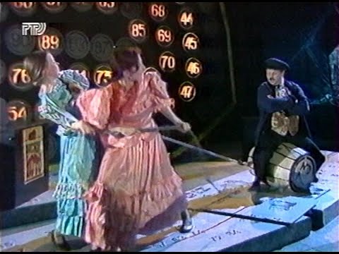 Видео: 73-й тираж Русского лото 3 марта 1996 года. В гостях Наталья Селезнева и Иосиф Кобзон