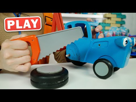 Видео: КукуPlay - СБОРНИК АВАРИЯ Синий Трактор сломался Чиним и Играем - Поиграйка с Пилотом Винтиком