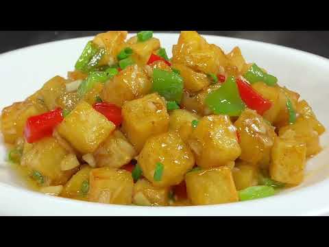 Видео: Нарезанный кубиками картофель очень вкусный. Узнайте, как использовать его