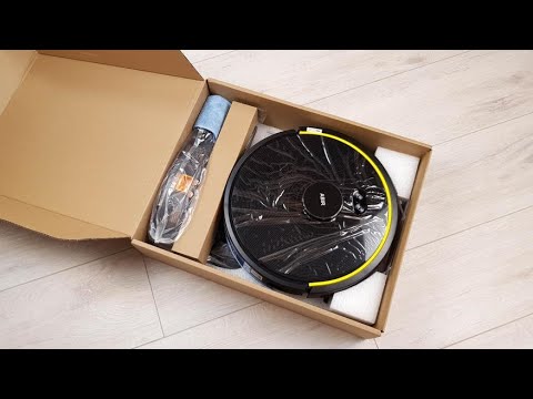 Видео: Робот пылесос Abir X8 функция влажной уборки