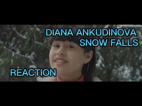 Видео: DIANA ANKUDINOVA SNOW FALLS REACTION Диана Анкудинова #reactionmusic #reaction