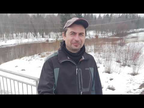 Видео: Проверка уровня воды в верховьях Юшута, в лесу и на Бойне