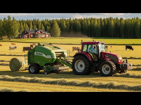 Видео: Ого!! 😮 Я не ожидал ТАКОГО на втором круге!🚜😮 Сенокос 2025 (второй покос)