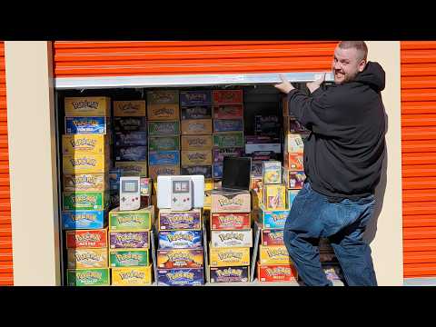 Видео: Я купил 2 единицы хранения и сорвал ДЖЕКПОТ! (5 фигурок в Pokemon?)