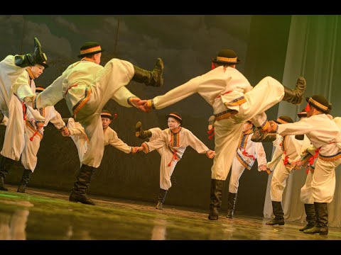 Видео: Мужской шуточный танец "Лобуряки" вокально-хореографическая студия "Форте" СПб