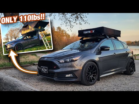Видео: Установка палатки на крышу Ford Focus ST | Tentbox Lite 2.0