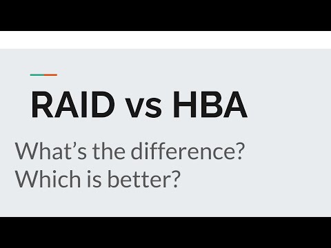 Видео: Контроллеры RAID и HBA SAS | В чём разница? Что лучше?