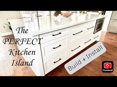 Видео: Элегантный и простой кухонный остров
