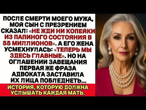 Видео: Сын сказал： «Не жди ни копейки из папиного состояния», но первая строка завещания их уничтожила.