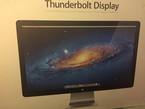 Видео: Опыт эксплуатации Apple Thunderbolt Display 27