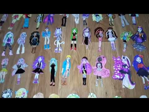 Видео: БУМАЖНЫЙ ДОМИК В ТЕТРАДИ \ Monster High \ Школа монстер хай в тетради