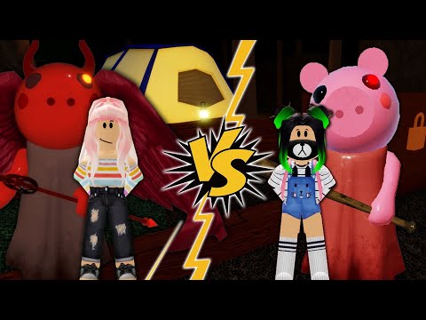 Видео: СВИНАЯ ДУЭЛЬ С ЕВОЙ! Roblox Piggy