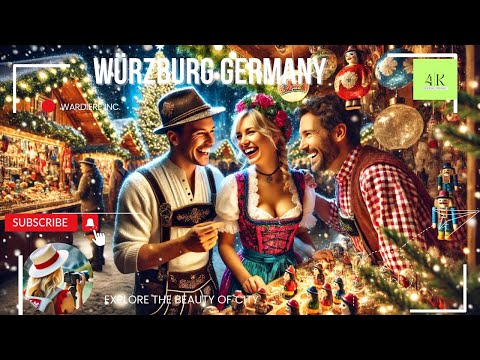 Видео: Вюрцбург - Германия - Самая красивая рождественская ярмарка в мире 2024 - Пешеходная экскурсия