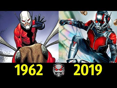 Видео: 🐜 Человек Муравей - Эволюция (1962 - 2019) ! Все Появления Хэнка Пима и Скотта Лэнга ✌!