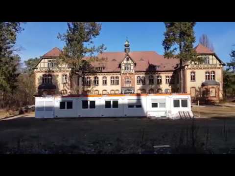 Видео: Заброшенный больничный комплекс Белиц - Хайльштеттен.