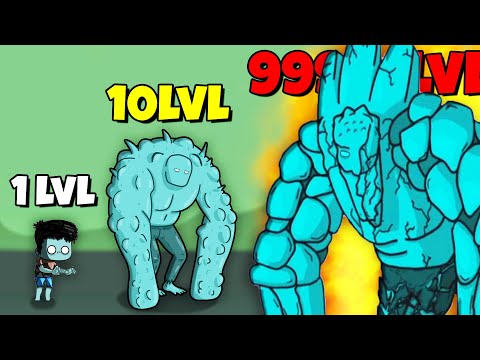 Видео: ЭВОЛЮЦИЯ ЗОМБИ В МУТАНТА СКАЛУ, МАКСИМАЛЬНЫЙ УРОВЕНЬ! | Zombeat.io