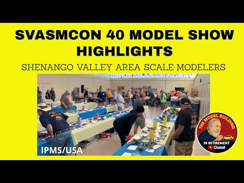 Видео: Главные события выставки моделей Svasmcon 40, выставка моделей масштаба в районе долины Шенанго, ...