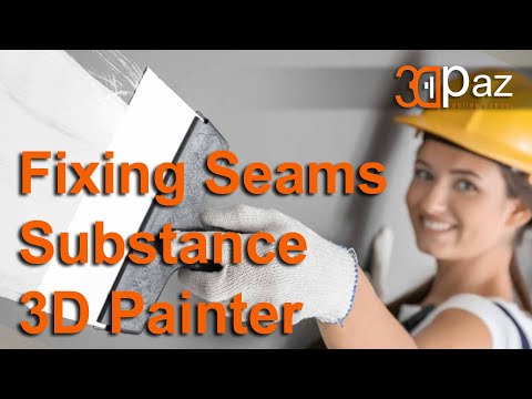 Видео: Fixing Seams in Substance 3D Painter. Убираем швы в Substance 3D Painter
