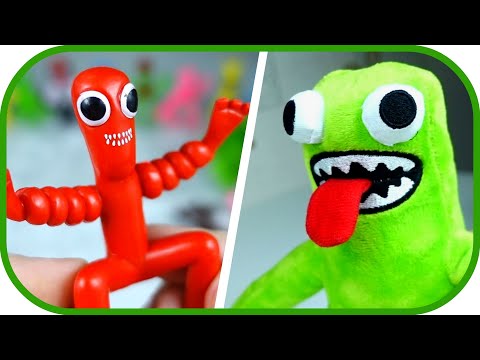 Видео: 🎁 РАДУЖНЫЕ ДРУЗЬЯ. Фигурки Rainbow Friends. Синий, зеленый, фиолетовый.