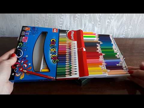 Видео: Мои карандаши и не только :)