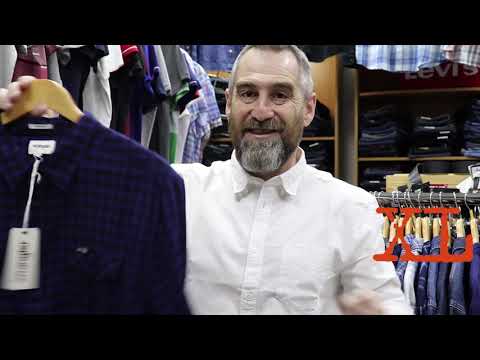 Видео: Актуальное наличие рубашек фирм Wrangler и Lee
