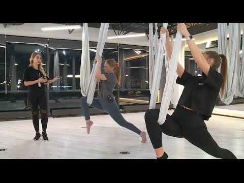 Видео: Прямое включение. Стретчинг в гамаках