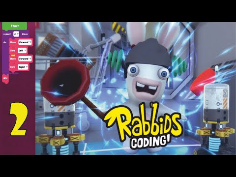 Видео: Rabbids Coding #2 - Уровни средней ушастости